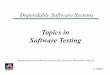 Topics in Software Testing - Computer Sciencespiros/teaching/CS576/slides/1.intro.pdf · Topics in Software Testing Material drawn from [Beizer, Sommerville, ... frequently include