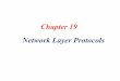 Chapter 19 Network Layer Protocols - WIUfaculty.wiu.edu/Y-Kim2/NET321F14ch19.pdf19.2 NETWORK-LAYER PROTOCOLS-IPv4 is responsible for packetizing, forwarding, and delivery of a packet