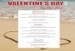 ABTS ValentinesMenu2018 PF - · PDF fileAppetiz˜s Winter Beets Salad Roasted Red and Gold Beets | Arugula | Garlic Croutons Baked Oysters Rockefeller Smoked Provolone Cheese | Baby