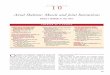 Chapter 10 - Axial Skeleton: Muscle and Joint Interactions · PDF fileAxial Skeleton: Muscle and Joint Interactions. ... are presented in Chapter 11. The ... to the clavicle and the