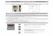 XWA11V-KIT Walk-In Temp / Door /Alarm / Light Module with ... V.3.pdf · Walk-In Temp / Door /Alarm / Light Module with Mounting Box and Wiring 1. ... TEMP ALARMS SETTING ... External