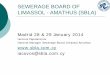 SEWERAGE BOARD OF LIMASSOL - AMATHUS …nwrm.eu/sites/default/files/regional-workshops/Med/S 4...SEWERAGE BOARD OF LIMASSOL - AMATHUS (SBLA) Madrid 28 & 29 January 2014 Iacovos Papaiacovou