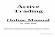 Active Trading Online Manual 2016 - Alan Hull Trading Online Manual... · Active Trading Online Manual ... Weekly Candlestick chart of the All Ordinaries index . 5 Weekly Candlestick