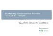 Quick Start Guide - · PDF fileAvailable From: Status option in the sidebar Status button on the topbar AutoSys Status This dashboard provides a birds-eye view of an AutoSys instance