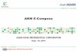 AKM E-Compass Strategic Roadmap - Qualcomm · PDF fileQualcomm 3G/LTE Summit 2015 . AKM ECompass competitive edge . Software Advantages Widest measurement range Perfect linearity in