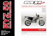 SPARE PARTS CATALOGUE - … 50 cross & supermotard part number: 0634111000003 3nd edition 2007-10 spare parts catalogue use this parts catalogue with manuals related in the foreword