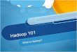 Chattanooga Hadoop Meetup - Hadoop 101 - November 2014
