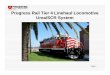 Progress Rail Tier 4 Linehaul Locomotive Urea/SCR Systemwestcoastcollaborative.org/files/meetings/2011-07-26/072611... · Page 5 Caterpillar Clean Emissions Module (CCEM) Diesel Emissions