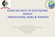 FOOD SECURITY IN SOUTHERN AFRICA - McGill University · PDF fileFood Security in Southern Africa3 ... (RSA, 2002) – Harmonisation of food security programmes