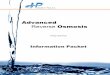Advanced - Reverse Osmosis Water Treatment  · PDF fileWhile it is an advanced course, ... A highly illustrated workbook ... 10:30 Pressure vessels Staging RO units RO operation