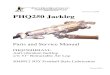 P PHQ250 Jackleg - Parts HeadQuarters Inc Drill Equipment/Manuals Parts... · PHQ250 Jackleg Parts and Service Manual PHQ250JHMAVL Anti-vibration Jackleg c/w 51” Retractable Air