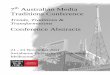 7th Australian Media Traditions Conference · PDF fileEkaterina Loy, University of ... 7th Australian Media Traditions Conference Trends, Traditions & Transformations Page 2 authenticity,
