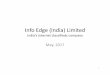 India’s internet classifieds company - Info Edge … This presentation has been prepared by Info Edge (India) Limited (the “Company”) solely for information purposes without