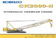 HYDRAULIC CRAWLER CRANE - Chellino Cranechellinocrane.com/wp-content/uploads/2015/03/2A... · HYDRAULIC CRAWLER CRANE. 1 ... upper and lower works of the crane, counterweights, 