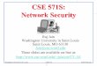 CSE571S: Network Securityjain/cse571-14/ftp/l_00int.pdfWilliam Stallings, ... 19 Wednesday 10/29/2014 Wireless Network Security ... Cafe Cracks: Attacks on Unsecured Wireless Networks
