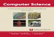 Computer Science - School of Computing · PDF fileUndergraduate Student Handbook 2014-2015 Computer Science. ... He received a technical Academy Award in ... and the Department of