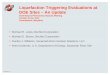 Liquefaction Triggering Evaluations at DOE Sites – …energy.gov/sites/prod/files/2014/12/f19/Boone- Liquefaction at DOE...Liquefaction Triggering Evaluations at DOE Sites – An