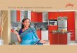 The only kitchen designed for the Indian woman · PDF fileThe only kitchen designed for the Indian woman. ... Godrej has a wide network of branches and dealers all over India to offer