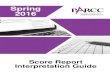 PARCC Spring 2016 Score Report Interpretation Guide for · PDF file · 2016-11-16ING 2016 ARCC CO OT INTTATION GI iii ... 1.3 Confidentiality of Reporting Results ... PARCC Spring