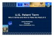 Microsoft PowerPoint - 3 - U.S. Patent Term - · PDF fileFiling a terminal disclaimer can limit PTA (term cannot extend beyond that of the earlier patent). Also, maximize PTA while