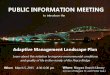 Welcome/Introductions - Peace Bridge Information Meeting 3-05-2015.pdf · Vegetation & Air Quality Trees and other vegetation can directly and indirectly improve air quality. •Production