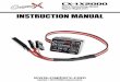 IINSTRUCTION MANUALNSTRUCTION MANUAL - …. Functions and Connections 03 CX-1X2000 Mini Heading-hold Gyro Sensitivity Switching Connector Rudder Input Connector Rudder Servo Connector