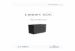 Liebert XDC Parts Manual - · PDF file1.4 PWA Converter ... performance certified when attached to the back of the Egenera BladeFrame EX rack. It cools the exhaust air from the rack