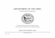 DEPARTMENT OF THE ARMY - Reliable Security Information · PDF fileDEPARTMENT OF THE ARMY ... Improved Weapons Interface Unit Modification MOD 11.5 0.6 0.1 0.1 0.1 12.4 ... The Missile