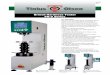 Brinell Hardness Tester FH-9 Series - Aimil. · PDF fileBrinell Hardness Tester FH-9 Series Fig. 2. ... Hardness conversion Rockwell, Vickers, Brinell, Leeb, and Tensile 2 scales simultaneously