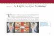 A Light to the Nations - Home | Catholic Textbook Project 1 A Light to the Nations T he birth ofababy is not the sort of event that historians or chroniclers would have thought worth