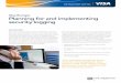Visa Europe Planning for and implementing security logging · PDF file · 2018-01-29Visa Europe Planning for and implementing security logging ... Implementing an event log analysis
