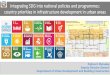 Integrating SDG into national policies and programmes .... Padma Mainalee DoUDBC.pdf · country priorities in infrastructure development in urban areas ... municipality to enhance