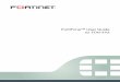 FortiFone™ User Guide - Fortinet Phone · PDF fileFortinet reserves the right to change, modify, transfer, or otherwise revise this publication without notice, and the most current