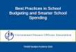 Best Practices in School Budgeting and Smarter School … Budget... · Best Practices in School Budgeting and Smarter School ... General fund revenues ... appropriately and also made
