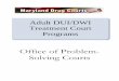 Adult DUI/DWI Treatment Court Programscourts.state.md.us/.../adultduidwidrugtreatmentmanual.pdfSymptoms/red flags that may suggest the need to improve the court’s handling of DUI/DWI