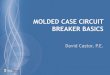 MOLDED CASE CIRCUIT BREAKER BASICS - … produces circuit breakers. They called it the Inverse Time Element breaker, or I-T-E breaker and the ... •But, when interrupting faults,