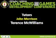 Tutors - Cumann Lúthchleas Gael Uladhulster.gaa.ie/wp-content/uploads/coaching/coachingconf2015/kicking.pdf · Types of kick used in Gaelic Football PUNTS: 3 Main Categories 1. Swerve