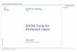 CATIA Tools for Proficient Users - Freeyvonet.florent.free.fr/SERVEUR/COURS CATIA/CATIA... · CATIA Tools for Proficient Users ... Before proceeding, please save all the CATIA documents