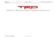 SCION tC TRD Supercharger Installation · PDF fileSCION tC TRD Supercharger Installation Instructions. ... Special Tools Notes Serpentine Belt tool SST ... This SST can be ordered