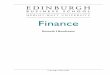 Finance - Edinburgh Business School · PDF file4.5 The Adjusted Present Value Technique 4/14 ... Module 10 Working Capital Management 10/1 ... Because finance is inherently a quantitative