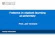 Patterns in student learning at university - s u/menu/standard/file... · 2. Main university teaching-learning methods and ... foster the quality of student learning Teaching-learning