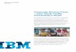 Corporate Service Corps - IBM - United States · PDF fileIBM Corporate Service Corps ... project work that was more aligned with their corporate ... survey of participants conducted