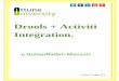 Drools + Activiti Integration. - Technology · PDF fileDrools + Activity | 2 What is Drools? Drools is a business rule management system (BRMS). It is known as a Production Rule System,