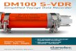 DM100 S-VDR - Danelec Marine · PDF fileDM100 S-VDR Simpliﬁ ed Voyage ... Performance Standards Watertight & ﬁre doors Echo sounder Speed log Thrusters Radar Main