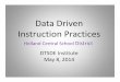 Data Driven Instruction Practices - P-12 : NYSED · PDF fileData Driven Instruction Practices DTSDE Institute May 8, ... • Worked with BOCES staff to do a gap analysis ... development
