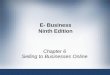 E- Business Ninth Editiondocshare01.docshare.tips/files/26812/268126300.pdf · E- Business, Ninth Edition ... –Identify and evaluate appropriate suppliers ... McMaster-Carr, W.W