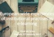 European-wide experiences of institutional practises ineduca-t.hr/wp-content/uploads/2017/02/seminar-1-08-pp-fred-de... · European-wide experiences of institutional practises in