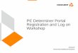 PE MOSAA Portal Registration Workshop · PDF fileTopics of this Workshop New Presumptive Eligibility (PE) Determiner •Welcome Letter •Web Registration •Portal Log on Available