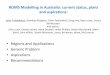 ROMS Modelling in Australia: current status, plans and General/ACOMO/ACOROMS Modelling in Australia: current status, plans and aspirations: John F Middleton, Moninya Roughan, Chari