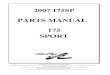 PARTS MANUAL 175 SPORT - Sea RaySEE INSTRUMENT PANEL SECTION FOR DETAILS) 1815370 PANEL, 175SP-05 INST SLVR GRAPH BLK BZL W/CON (HULL# 4001 -> 4560) (SEE INSTRUMENT PANEL SECTION FOR